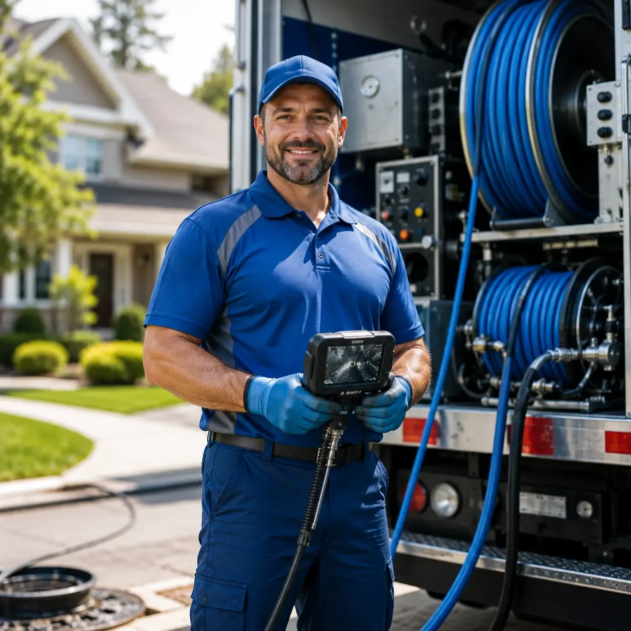 Local outdoor drain cleaning specialists in Minden, TX